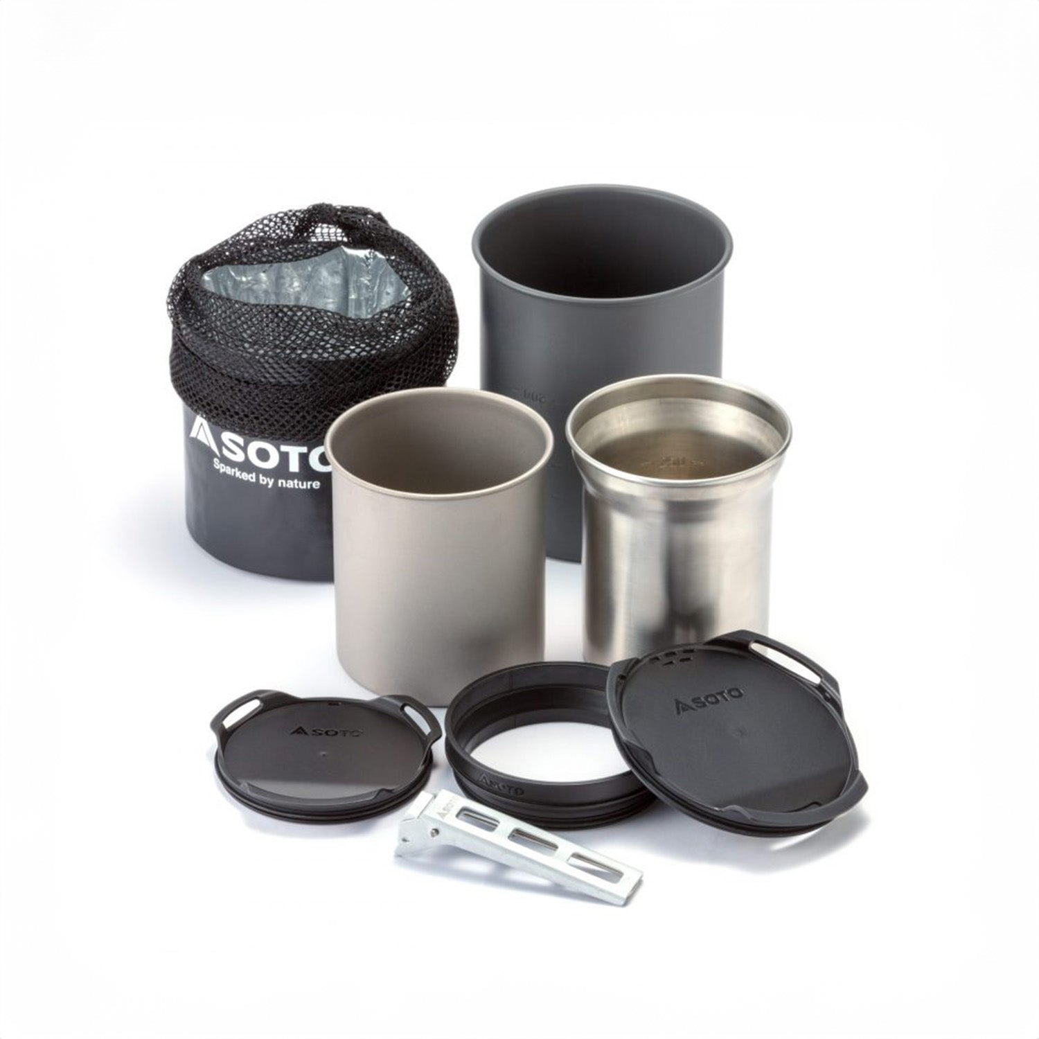 Set de cocina ultraligero de 8 piezas - motogadget GmbH